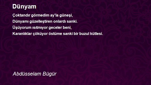 Abdüsselam Bügür