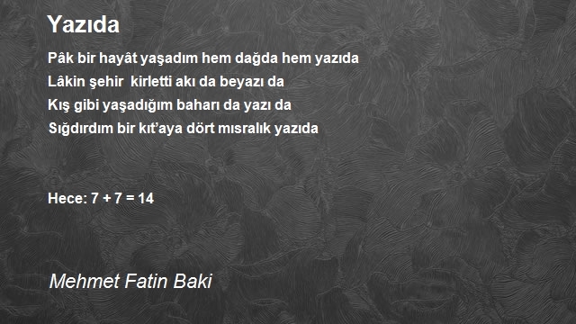 Mehmet Fatin Baki