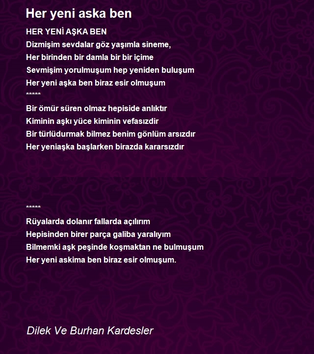 Dilek Ve Burhan Kardesler