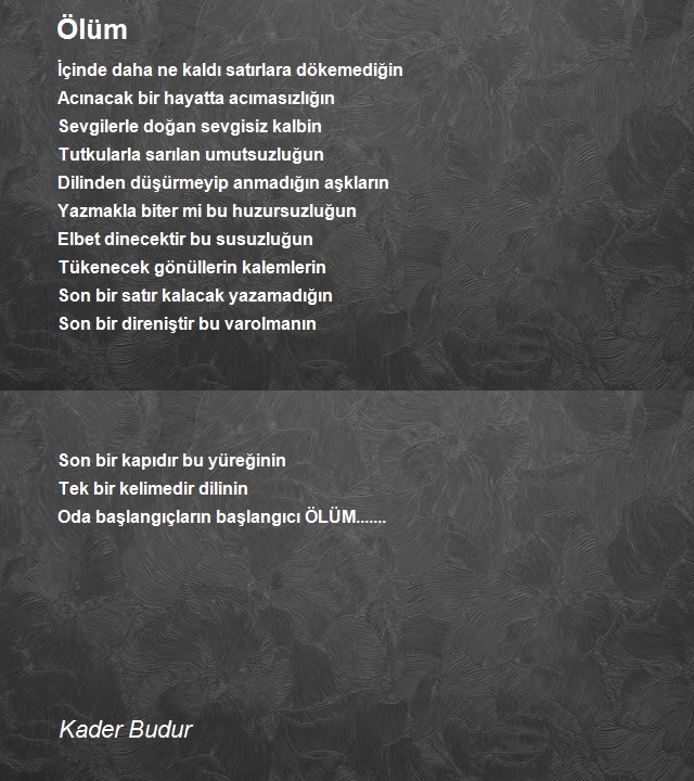 Kader Budur