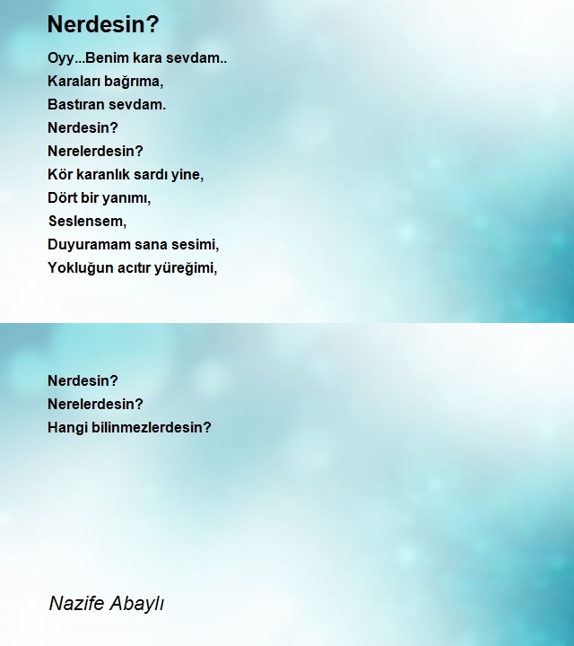 Nazife Abaylı