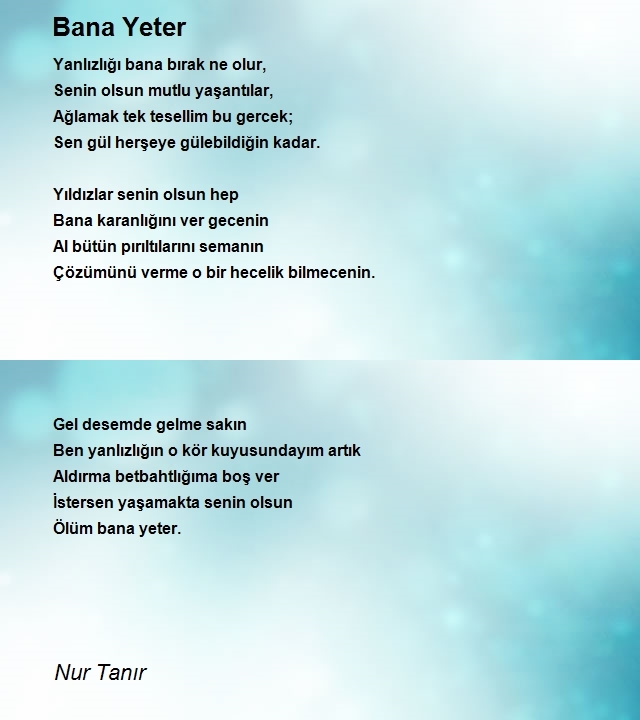 Nur Tanır