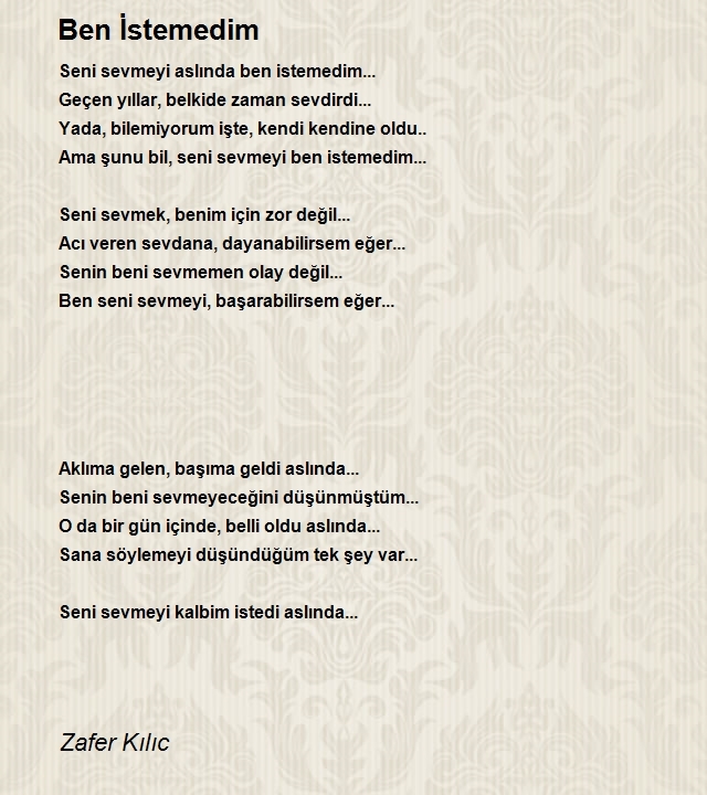 Zafer Kılıc