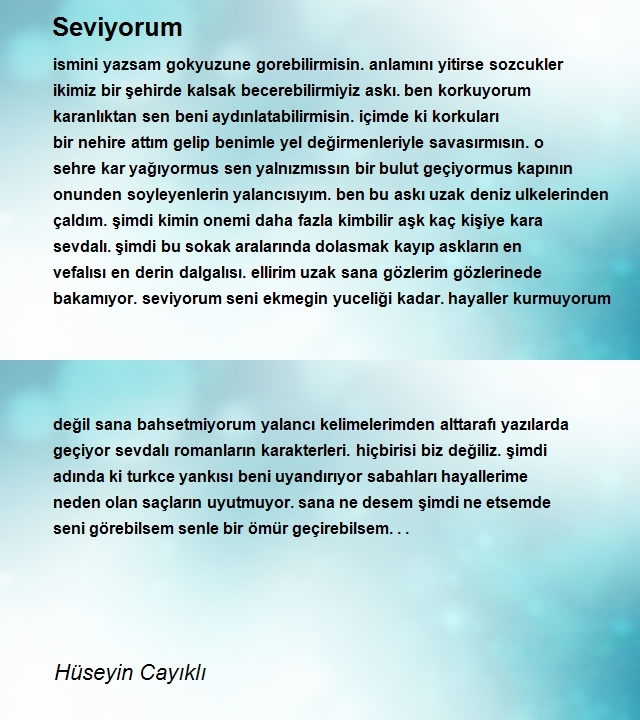 Hüseyin Cayıklı