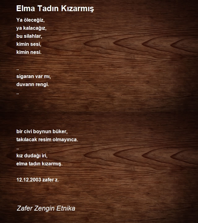 Zafer Zengin Etnika