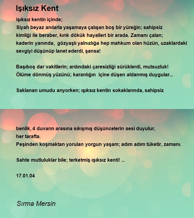 Sırma Mersin