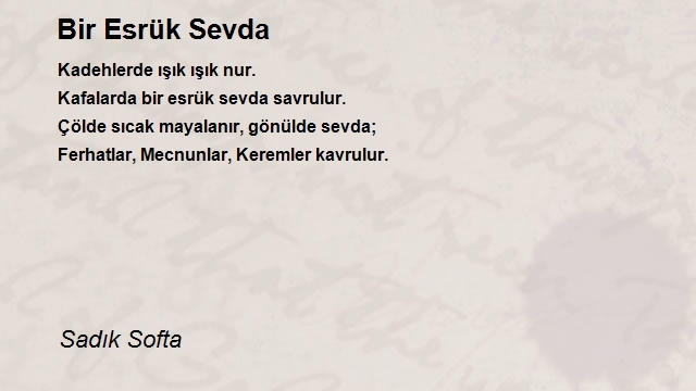 Sadık Softa