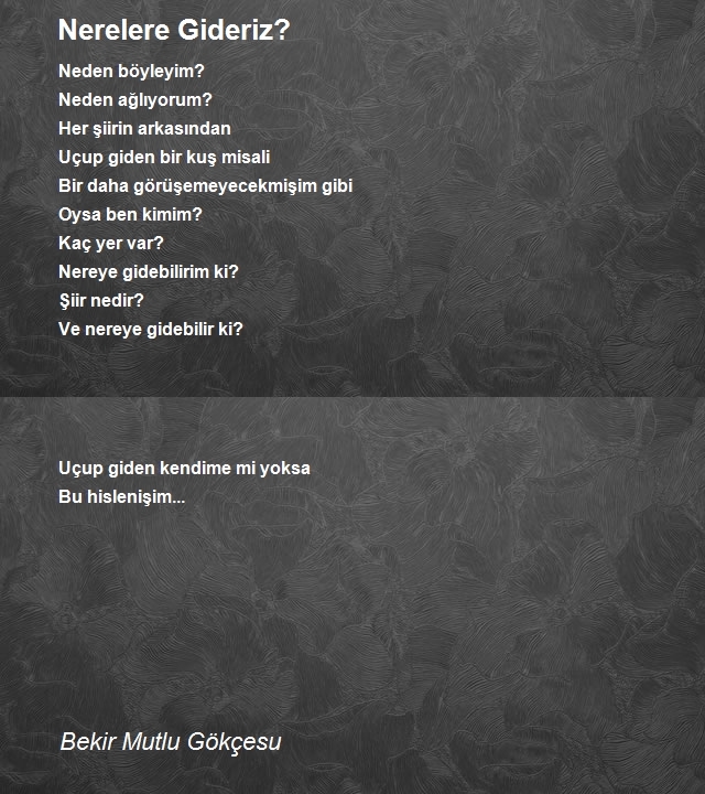 Bekir Mutlu Gökçesu