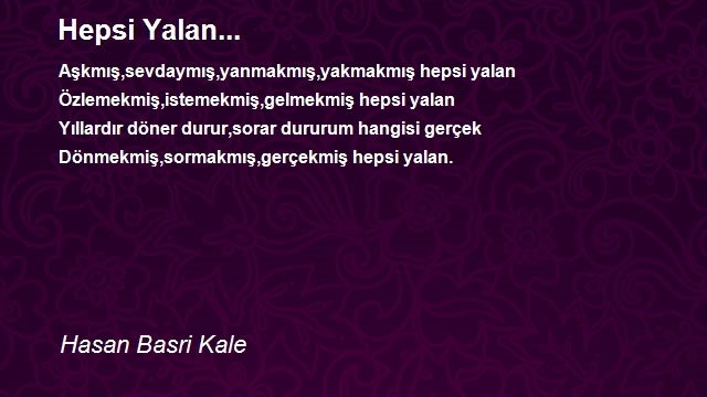 Hasan Basri Kale