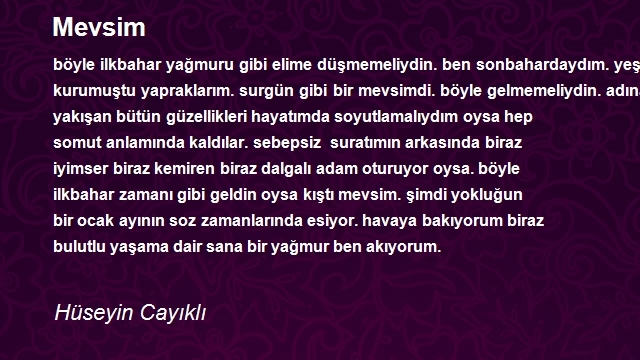 Hüseyin Cayıklı