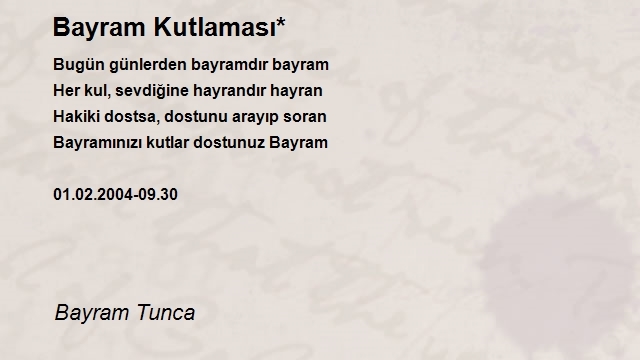 Bayram Tunca