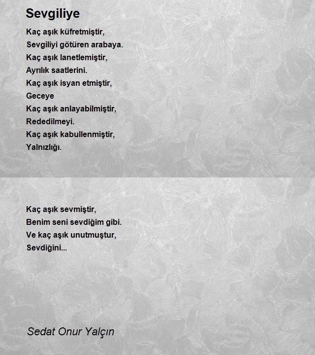 Sedat Onur Yalçın