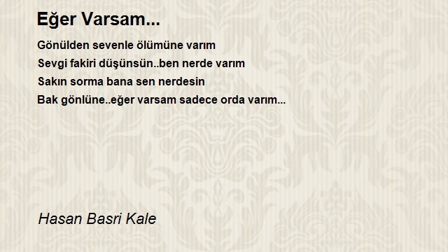 Hasan Basri Kale