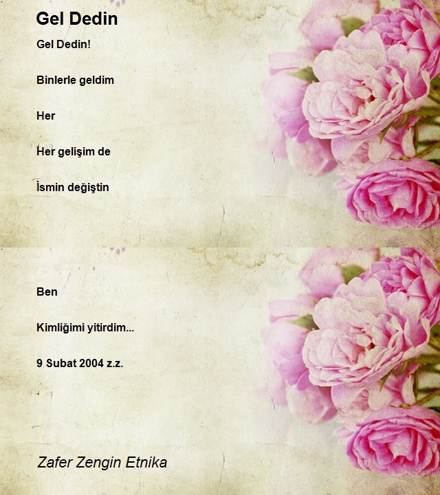 Zafer Zengin Etnika