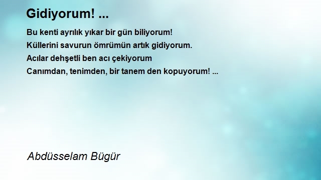 Abdüsselam Bügür