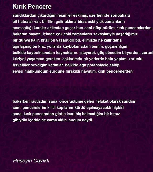 Hüseyin Cayıklı