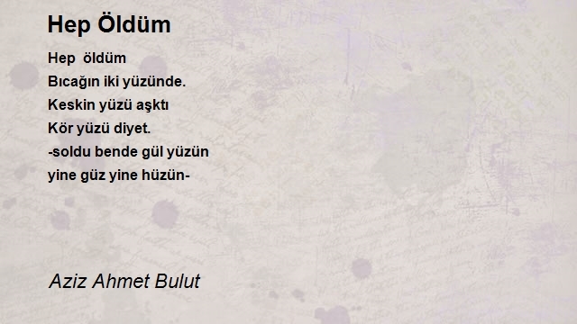 Aziz Ahmet Bulut