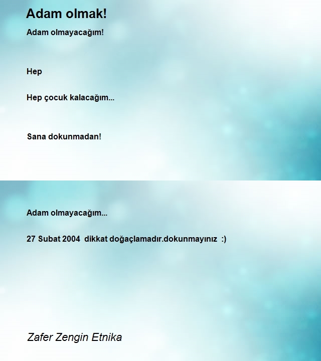 Zafer Zengin Etnika