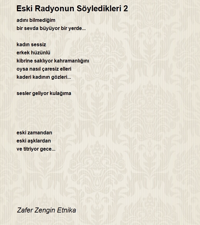 Zafer Zengin Etnika