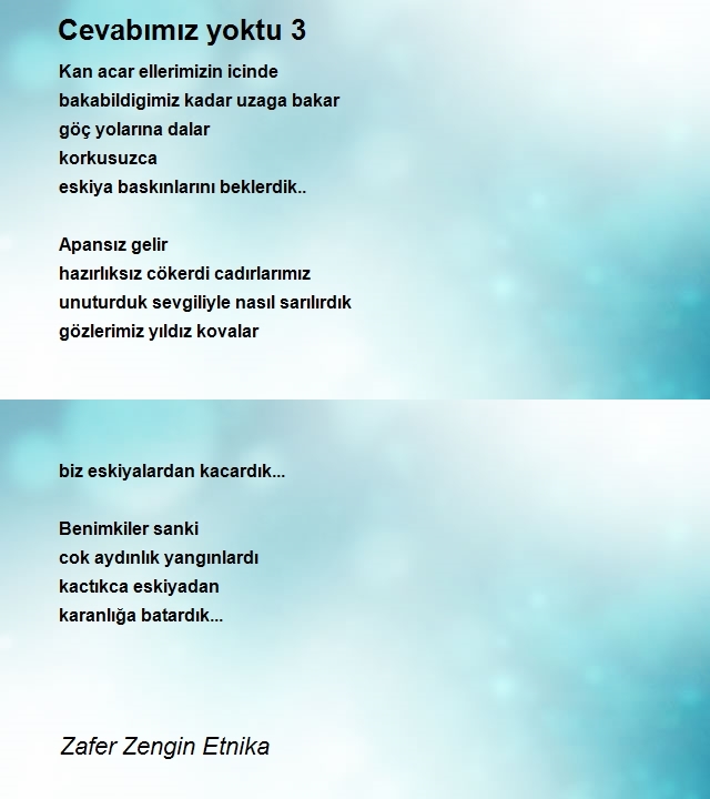 Zafer Zengin Etnika