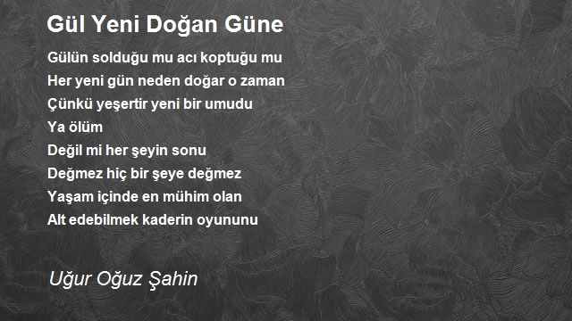 Uğur Oğuz Şahin