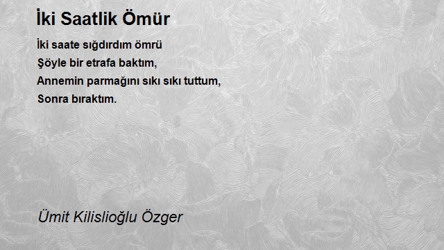 Ümit Kilislioğlu Özger