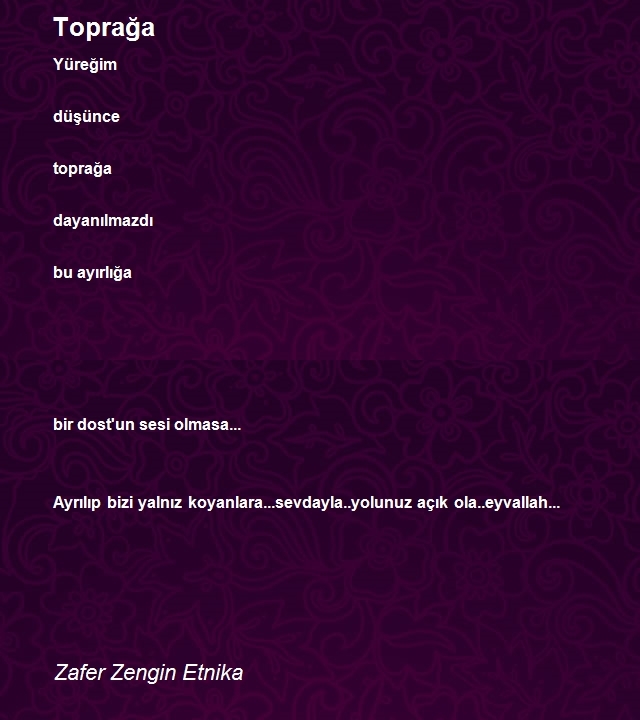 Zafer Zengin Etnika