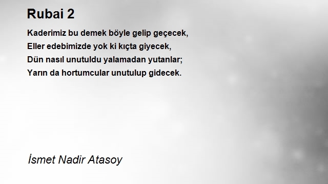 İsmet Nadir Atasoy