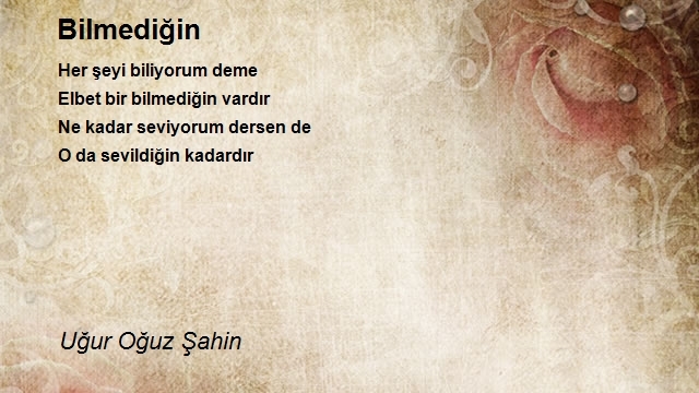 Uğur Oğuz Şahin