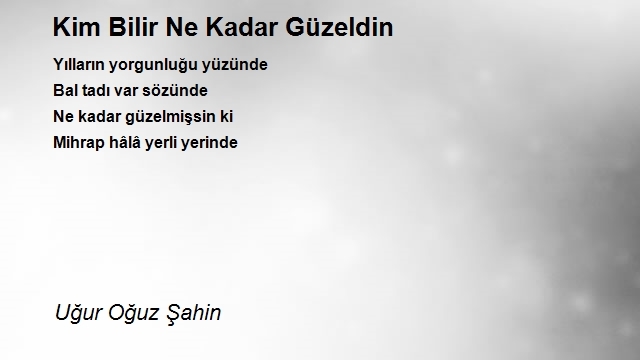 Uğur Oğuz Şahin