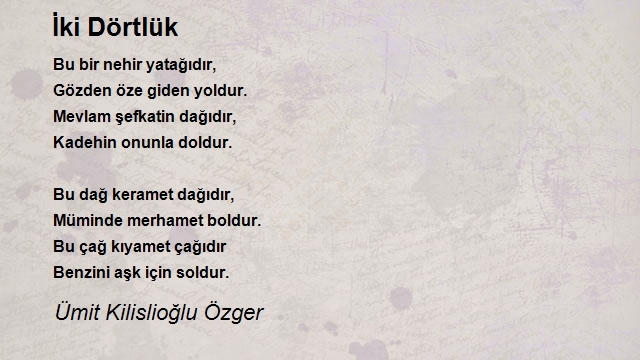 Ümit Kilislioğlu Özger