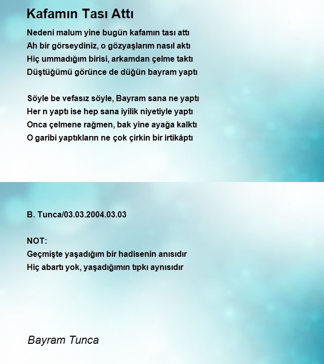 Bayram Tunca