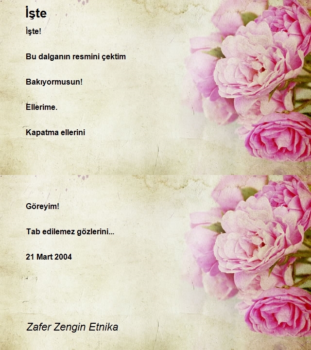 Zafer Zengin Etnika