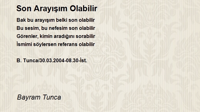 Bayram Tunca