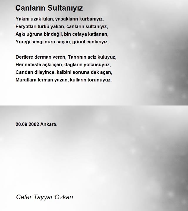 Cafer Tayyar Özkan