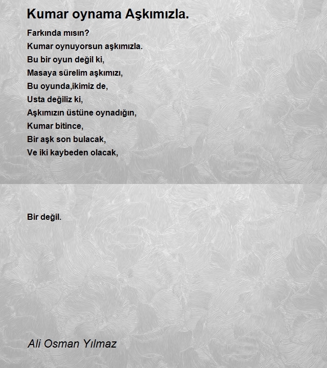 Ali Osman Yılmaz