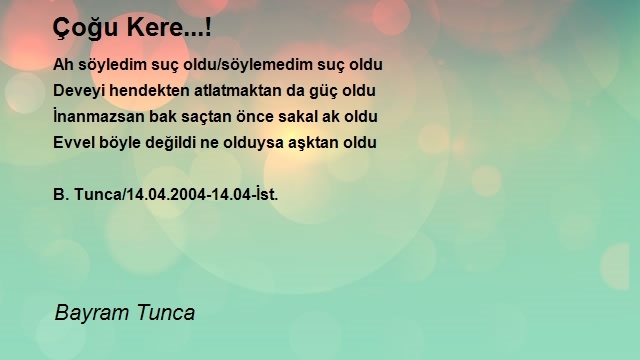 Bayram Tunca