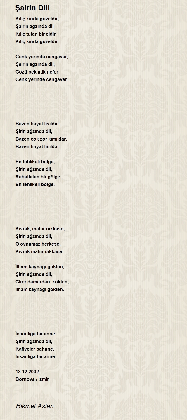 Hikmet Aslan