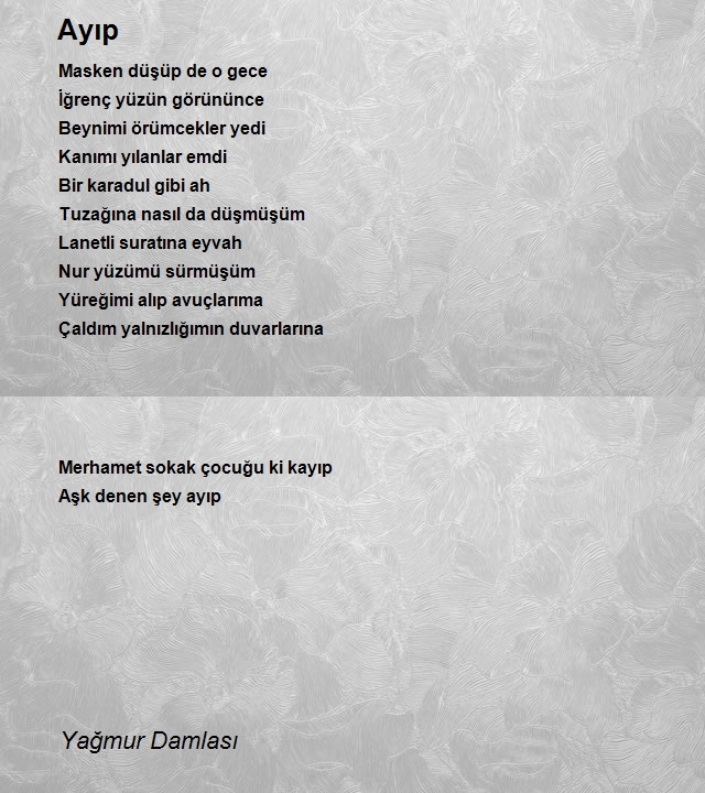 Yağmur Damlası