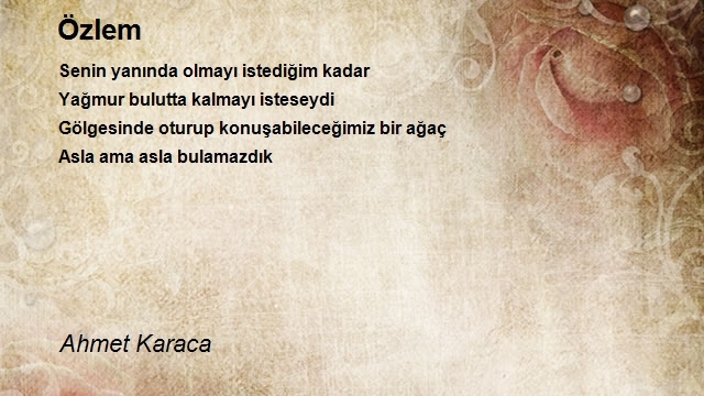 Ahmet Karaca