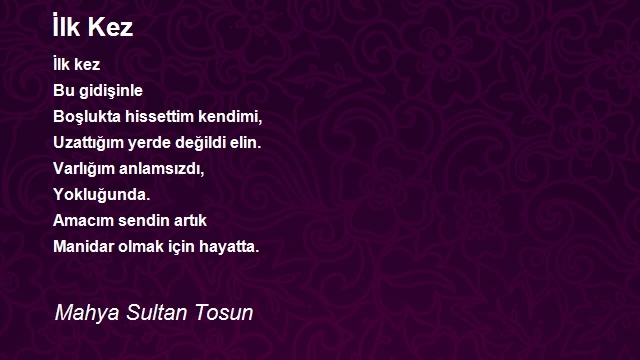 Mahya Sultan Tosun