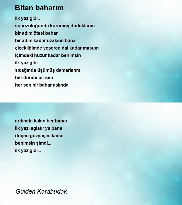 Gülden Karabudak