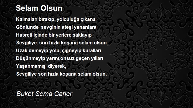 Buket Sema Caner