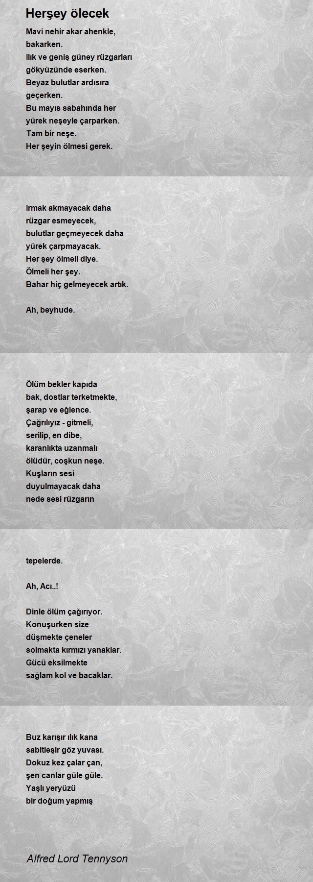 Alfred Lord Tennyson