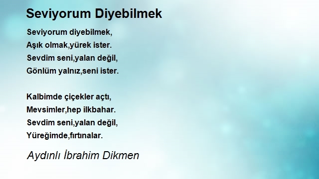 İbrahim Dikmen 2