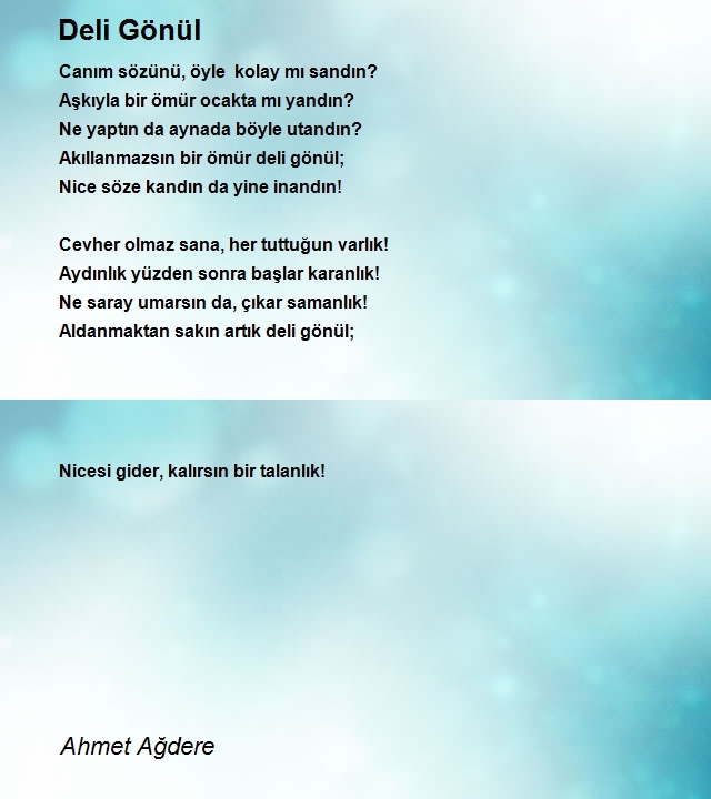 Ahmet Ağdere