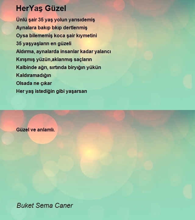 Buket Sema Caner