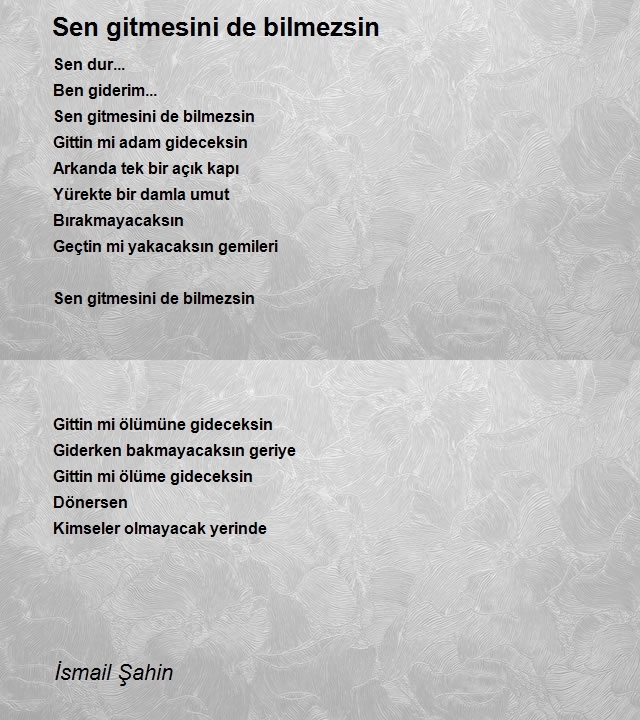 İsmail Şahin