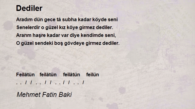 Mehmet Fatin Baki