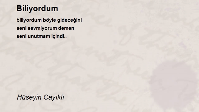 Hüseyin Cayıklı